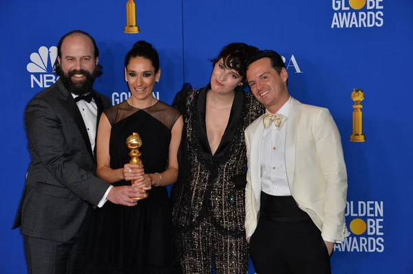 Los Angeles Usa Gennaio 2020 Brett Gelman Sian Clifford Phoebe — Foto Stock