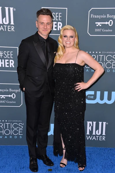 Megan Hilty e Brian Gallagher — Fotografia de Stock