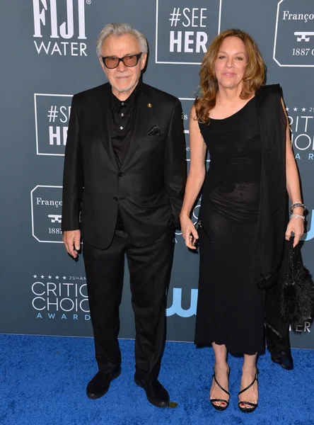 Harvey Keitel & Daphna Kastner — Fotografia de Stock