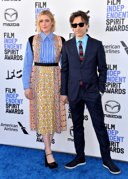 Greta Gerwig & Noah Baumbach — Foto de Stock