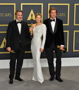Joaquin Phoenix, Renee Zellweger & Brad Pitt