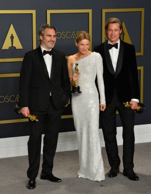 Joaquin Phoenix, Renee Zellweger & Brad Pitt