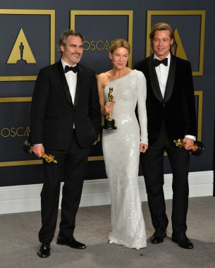 Joaquin Phoenix, Renee Zellweger & Brad Pitt