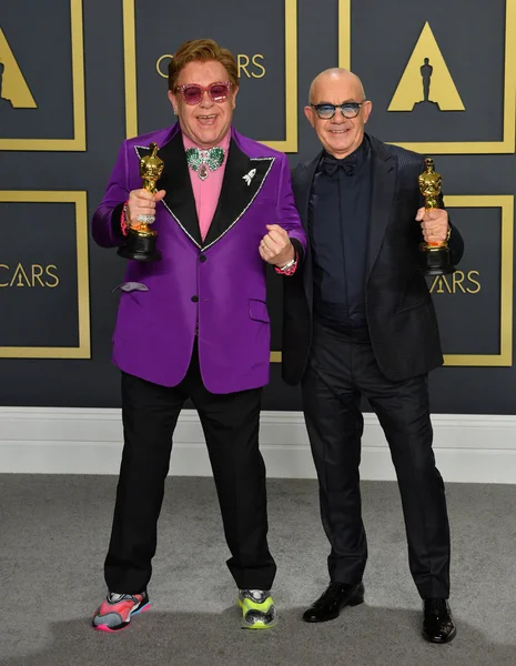 Elton John & Bernie Taupin — Foto de Stock