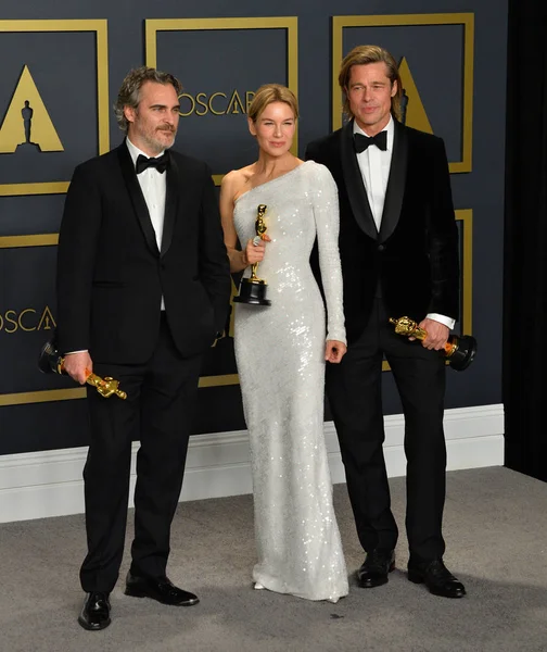 Joaquin Phoenix, Renee Zellweger & Brad Pitt