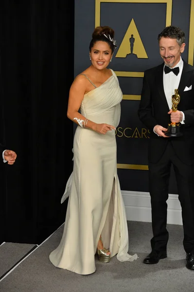 Salma Hayek & Stuart Wilson — Foto de Stock