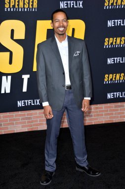 LOS ANGELES, CA: 27, 2020: Brandon Scales at the world premiere of 