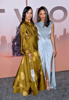 Los Angeles, Ca: 05, 2020: Tessa Thompson & Thandie Newton, Hbo 'nun 