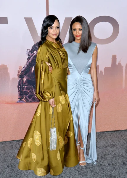 Los Angeles 2020 Tessa Thompson Thandie Newton Bei Der Premiere — Stockfoto