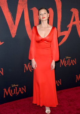 Los Angeles, Ca: 09, 2020: Aly Michalka, El Capitan Tiyatrosu 'nda Disney' nin 