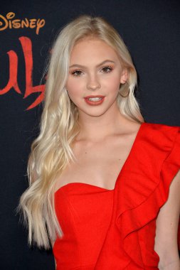 Los Angeles, Ca: 09, 2020: Jordyn Jones Disney 'in El Capitan Tiyatrosu' ndaki 