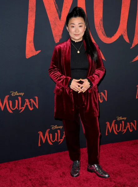 Los Angeles 2020 Sherry Cola World Premiere Disney Mulan Capitan — Stock Photo, Image