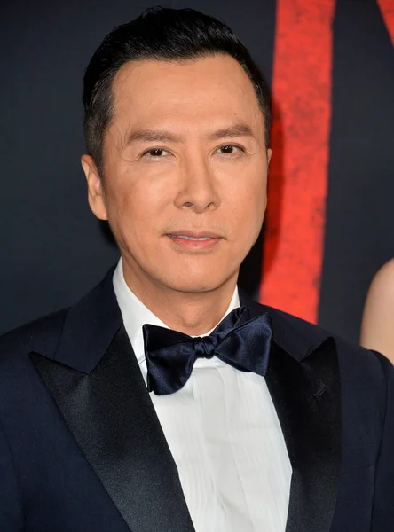 Los Angeles 2020 Donnie Yen World Premiere Disney Mulan Capitan — Stockfoto