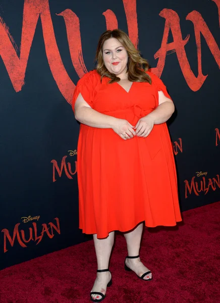 Los Ángeles 2020 Chrissy Metz Estreno Mundial Del Mulan Disney — Foto de Stock