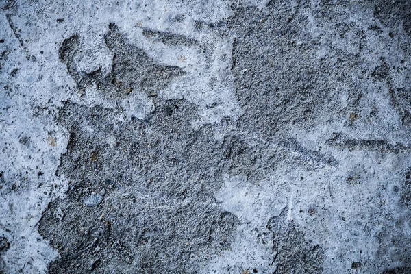 Texture di calcestruzzo vecchia lastra di cemento scaricato — Foto Stock