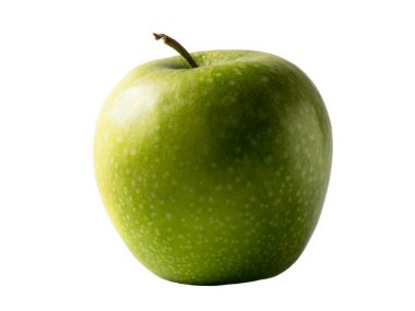 Beyaz arka planda izole edilmiş taze elma.