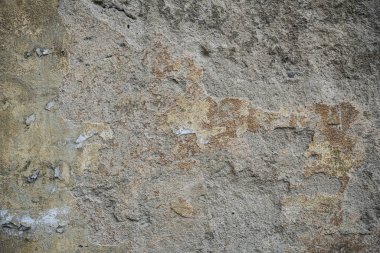 Boya ile kaplı eski bir duvarın dokusu. Bir arka plan görüntüsü