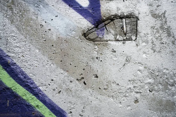 Фото старой потрескавшейся стены краски — стоковое фото