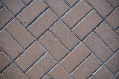 Çim ile büyümüş kaldırım levhaları Doku. Bir tabaka taşının arka plan görüntüsü