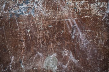 Boya ile kaplı eski bir duvarın dokusu. Bir arka plan görüntüsü