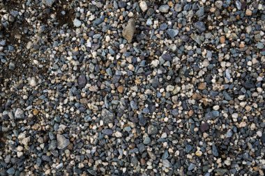 Sığ bir nehir taşının dokusu. Çakıl Arka Plan Görüntüsü