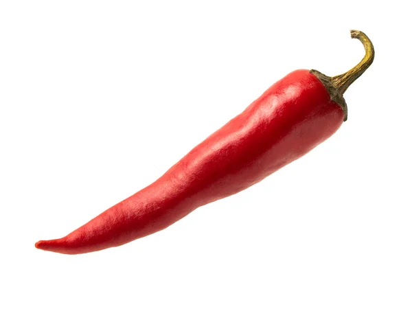 Μεμονωμένο αντικείμενο: καυτερές πιπεριές τσίλι — Φωτογραφία Αρχείου