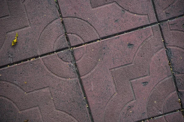 Beschaffenheit Der Mit Gras Bewachsenen Pflasterplatten Hintergrundbild Eines Stratum Stone — Stockfoto