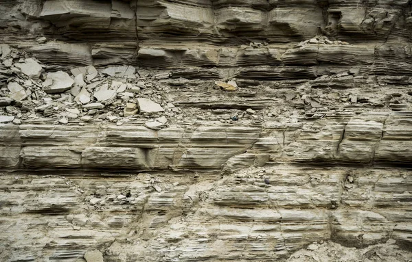 Yıpranmış toprağın dokusu. Kanyon Makro Arka Plan Görüntüsü