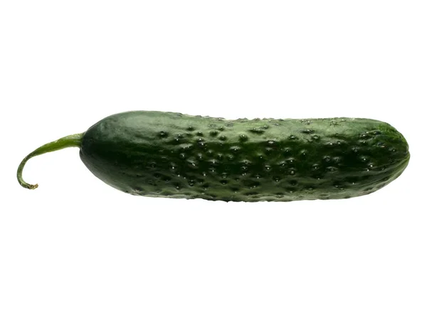 Graphic resources isolated object of cucumber on a white backgro — Stock Photo, Image