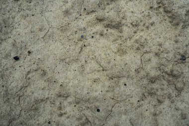 Kurutulmuş çatlak kil dokusu. Kurutulmuş c makro arka plan görüntüsü