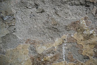 Boya ile kaplı eski bir duvarın dokusu. Bir arka plan görüntüsü