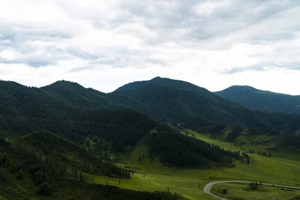 산 풍경의 배경 이미지입니다. 러시아, 시베리아, 알타이 — 스톡 사진