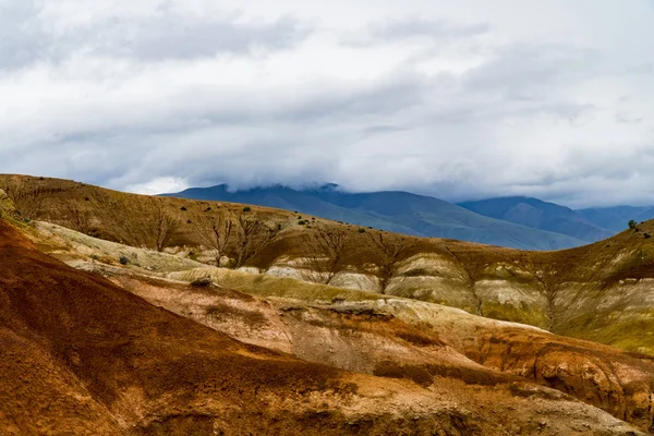 Hintergrundbild einer Berglandschaft. Russland, Sibirien, Altai — Stockfoto