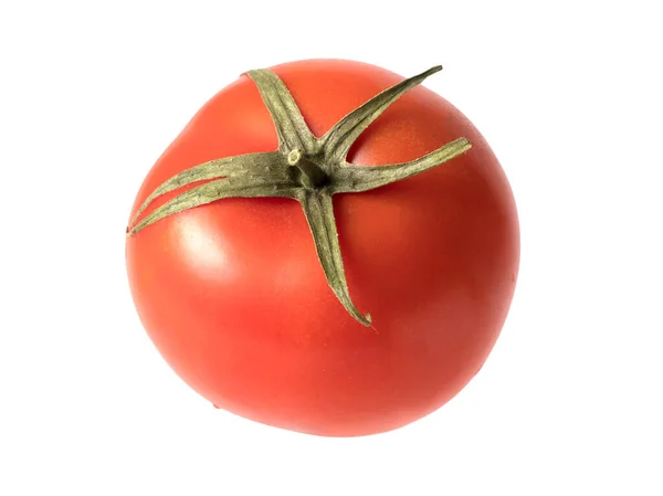 Recursos Gráficos Objeto Tomate Aislado Cosecha Fresca Otoño Jugoso Tomate —  Fotos de Stock