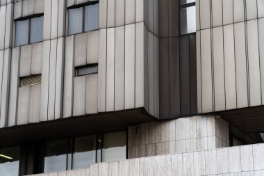 U.S.R. 'ın inşasının grafiksel kaynaklarının mimari unsurları. Sovyet mimari modernizm, sanat deco, yapıcılık, rasyonalizm. Yüzey malzemesi: mermer, seramik.