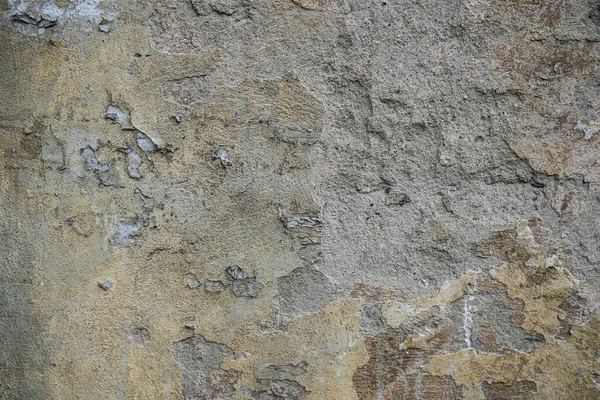 Boya Ile Kaplı Eski Bir Duvarın Dokusu Yıpranmış Boya Kaplı — Stok fotoğraf