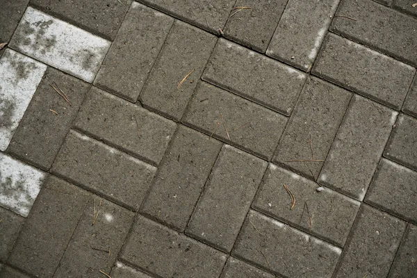 Textura Losas Pavimentación Cubiertas Hierba Imagen Fondo Una Piedra Estrato — Foto de Stock