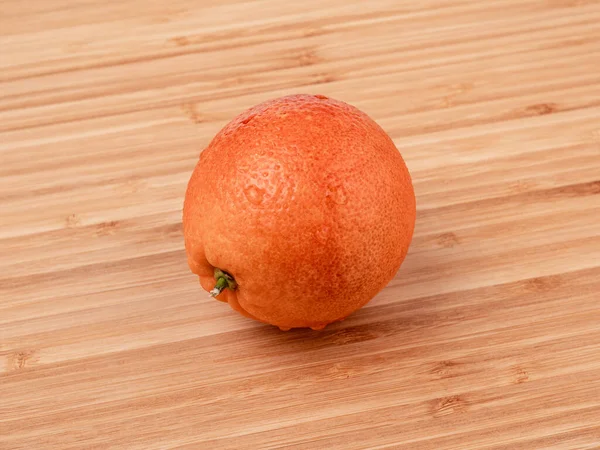 Laranja Sangue Uma Variedade Laranja Com Carmesim Carne Quase Cor — Fotografia de Stock