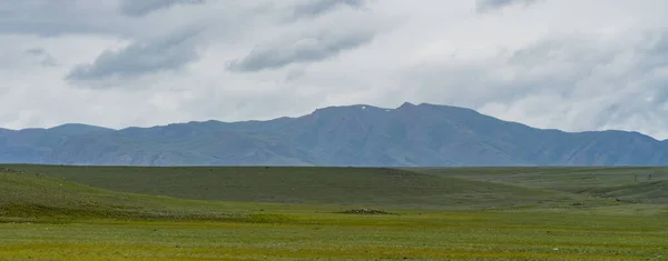 山の風景の背景画像 ロシア シベリア アルタイ — ストック写真