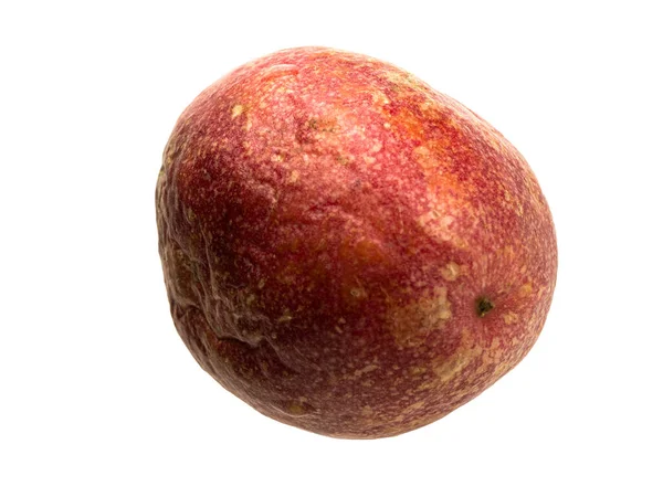 과일인 리아나는 고립된 과일을 먹는다 열매의 모양은 형이다 덩굴식물의 일반적으로 — 스톡 사진