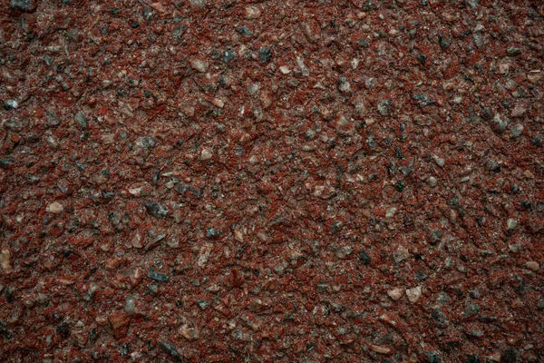 Background Image Red Asphalt Pavement Layer Moisture Protective Surface Treatment — Stock Photo, Image