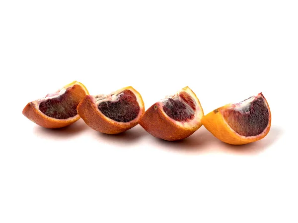 블러드 오렌지 Blood Orange 크림슨 색깔의 오렌지의 종류이다 부드러운 오렌지색은 — 스톡 사진