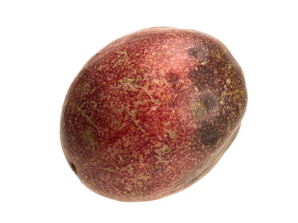 Tropical Passion Fruit Liana Fruit Object Isolated Shape Fruit Oval — 图库照片