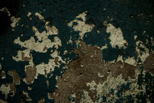 Texture Old Concrete Wall Covered Paint Texture Cracked Old Paint — Stock Photo, Image