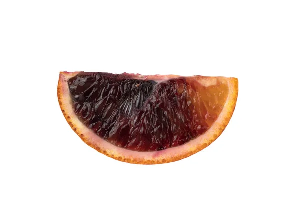 Laranja Sangue Uma Variedade Laranja Com Carmesim Carne Quase Cor — Fotografia de Stock