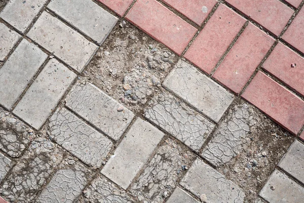 Background Image Pavement Cover Detailed Texture Paving Slabs Text Space — Stock Photo, Image