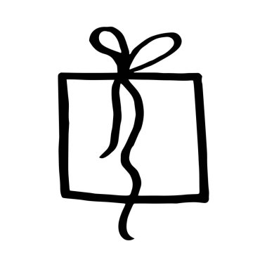 Kış tatili şablonu mevcut. Beyaz arkaplanda izole edilmiş vektör illüstrasyonu. Doğum günü, Mutlu Noeller, yeni yıl için. Davetiye, poster ve kart için şablon tasarımı. Doodle tarzı.