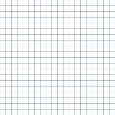 Abstract squared background. Geometric blue pattern for school, wallpaper, web page, textures, fabric, textile. Lined paper blank sheets set isolated on transparent background. 