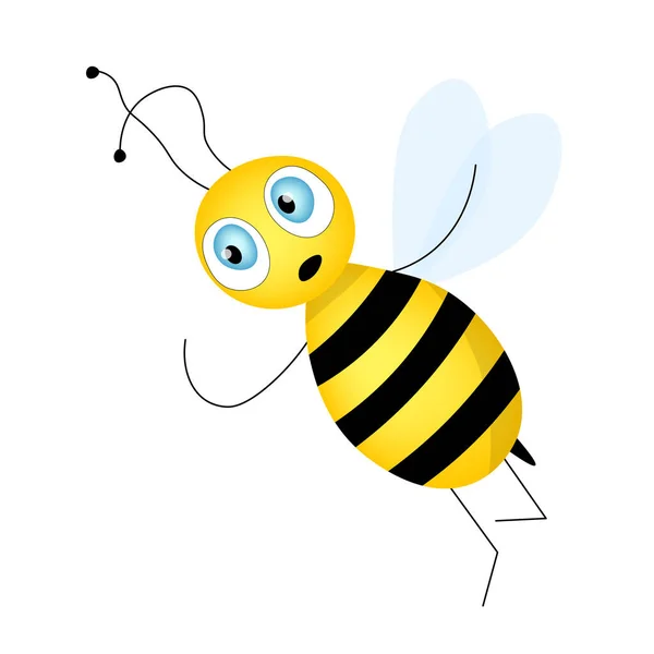 Desenho de abelha feliz desenhado à mão doodle de abelha bonito para  imprimir logotipo de decoração de design da web