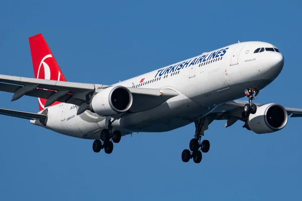 Istanbul Turkiet Mars 2019 Turkish Airlines Airbus A330 200 Jil — Stockfoto